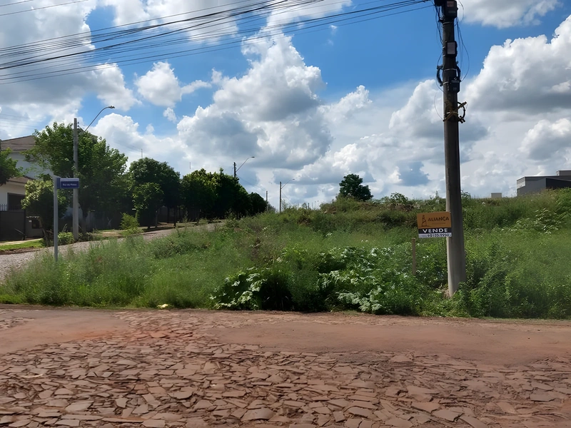 Terreno de esquina em São Francisco, Santa Rosa