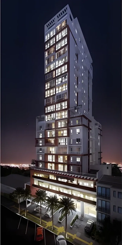 Apartamento com 3 dormitórios no Tower Center, Centro