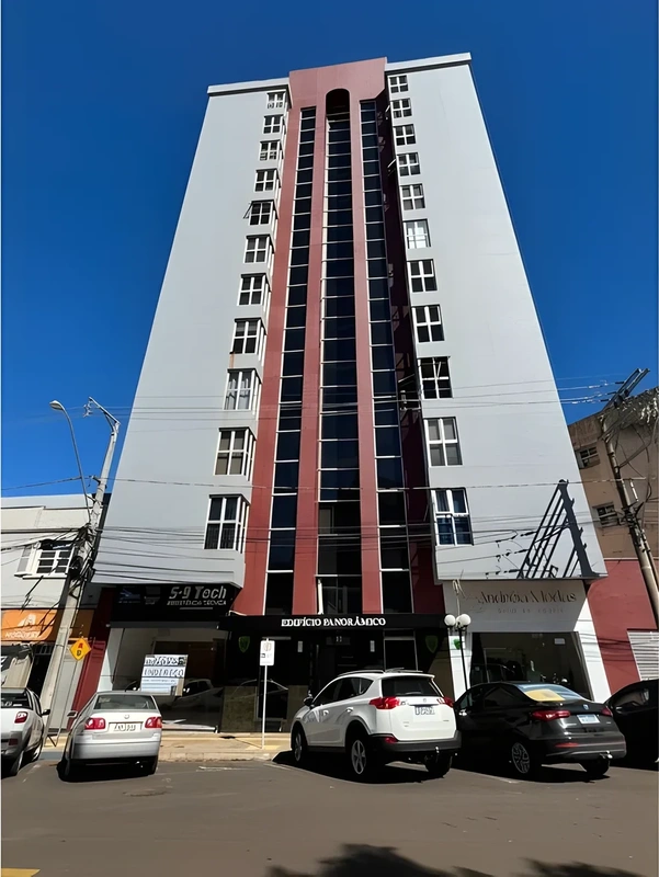 Sala comercial mobiliada no Centro, Edifício Panorâmico