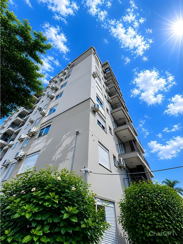 Apartamento com 2 dormitórios e churrasqueira no bairro Sulina – Santa Rosa/RS — foto 1 de 11