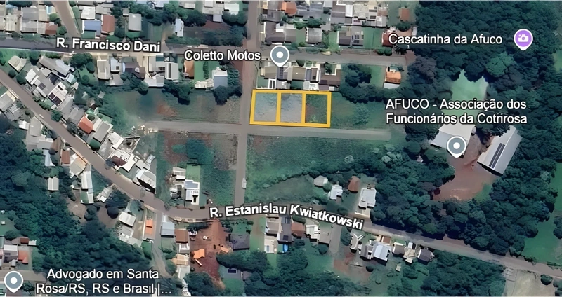 Terreno 360 m² em São Francisco, Santa Rosa