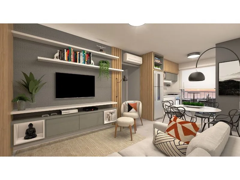 Apartamento 2 quartos em construção no Centro — foto 2