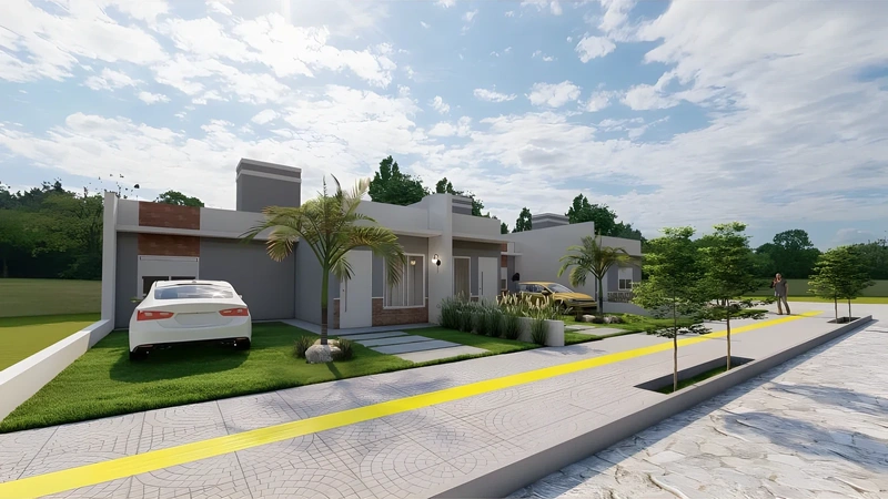 CASAS GEMINADAS A VENDA NO OTEAMENTO GUIA LOPES — foto 4 de 14