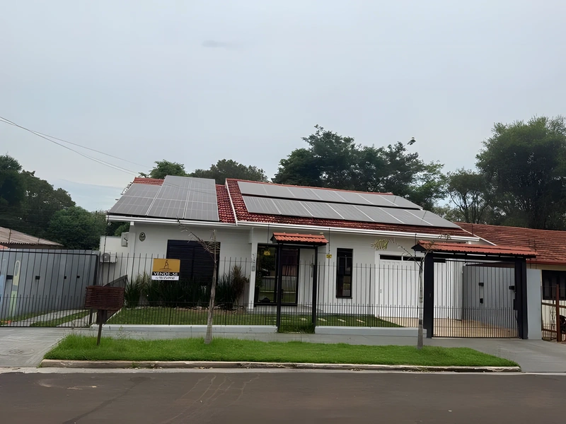 Casa com 3 dormitórios, piscina e energia solar em São Francisco