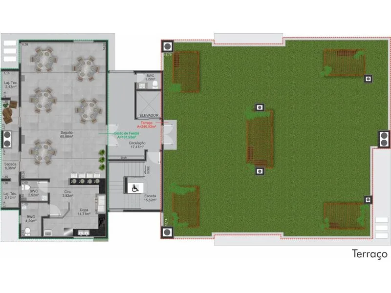 Apartamento 2 quartos em construção no Centro — foto 6