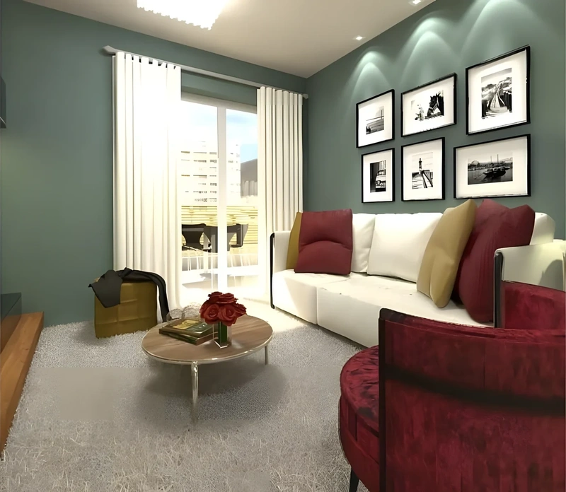 Apartamento de 71 m² com 2 dormitórios, sendo 1 suíte, no bairro Centro – Santa Rosa/RS — foto 4 de 12