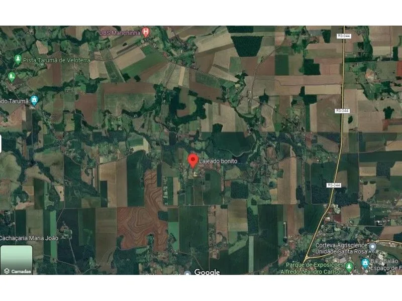 Terreno no interior de Santa Rosa com vegetação nativa — foto 1