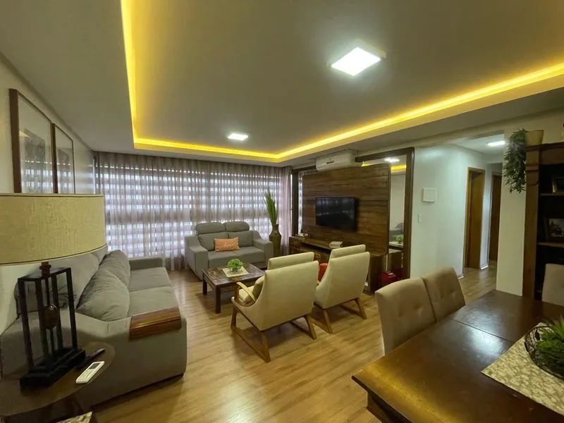 Apartamento 3 quartos finamente mobiliado no Luxxor, Centro — foto 2