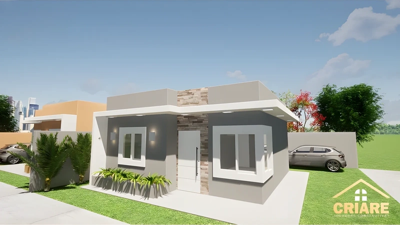 Casa compacta com 1 dormitório na Figueira