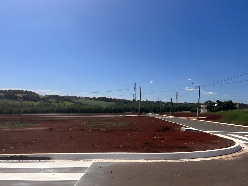Terreno de esquina em Figueira, Santa Rosa