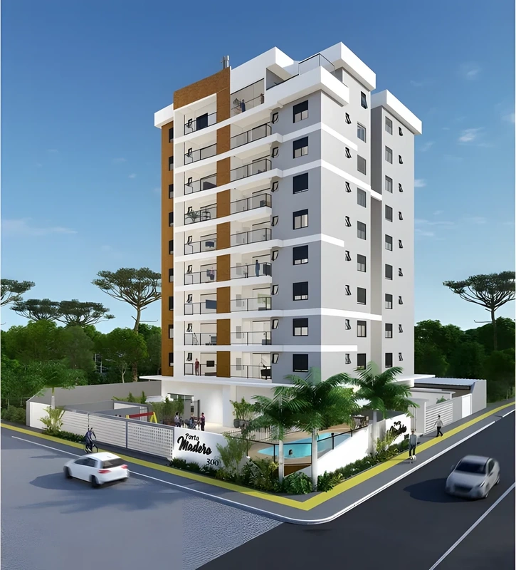Apartamento com 2 dormitórios no Edifício Porto Madero, Central