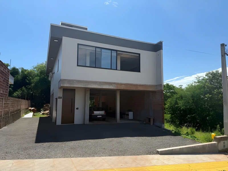 Casa 2 dormitórios no bairro Glória, Santa Rosa