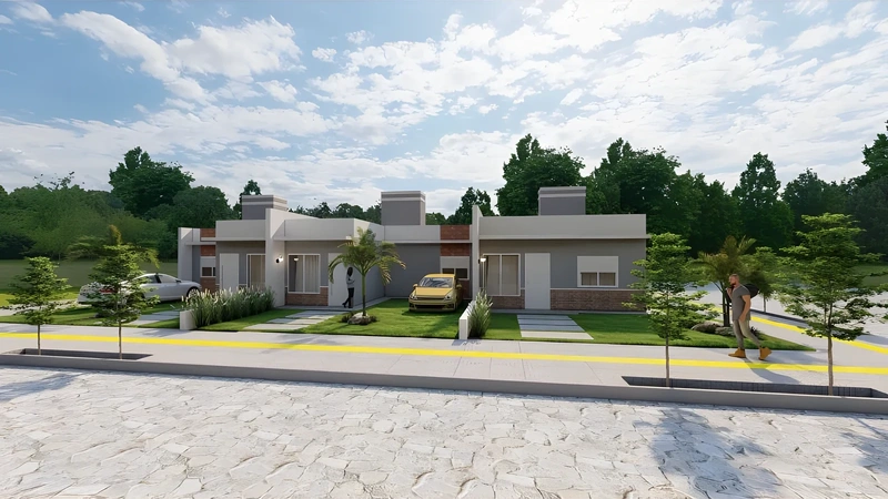 CASAS GEMINADAS A VENDA NO OTEAMENTO GUIA LOPES — foto 3 de 14