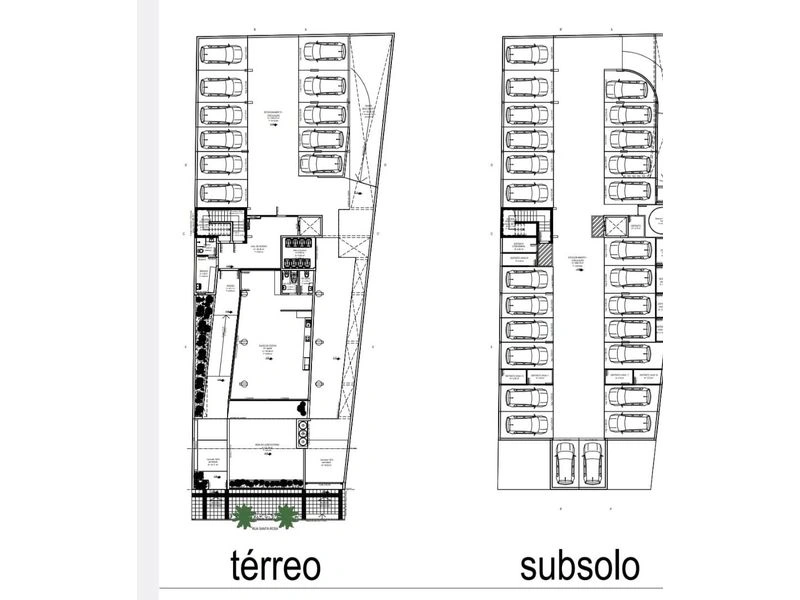 Este prédio possui dez pavimentos, sendo eles: subsolo com garagens, térreo com acesso, lazer e garagens, sete pavimentos residenciais e uma cobertura — foto 3 de 12