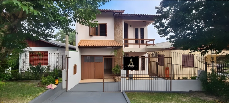 Casa de dois pavimentos na Vila Flores, Santa Rosa