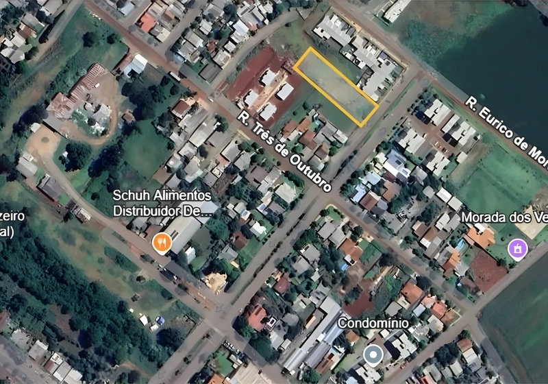 Terreno à venda, 1000 m² por R$ 350.000 - Cruzeiro - Santa Rosa/RS