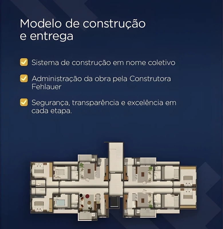 Apartamento de 71 m² com 2 dormitórios, sendo 1 suíte, no bairro Centro – Santa Rosa/RS — foto 7 de 12